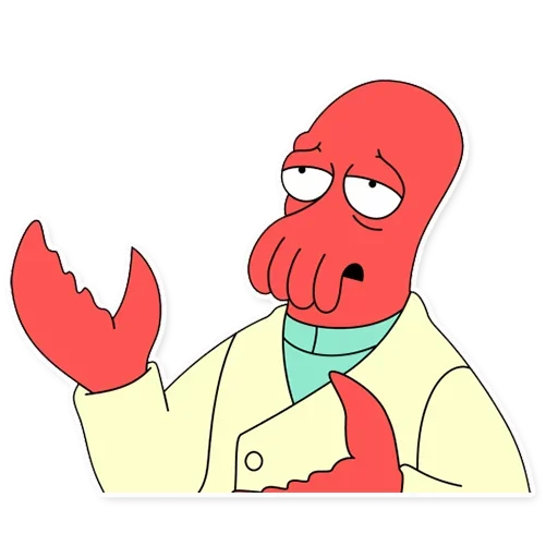 😕 Стикер «Futurama» для Telegram