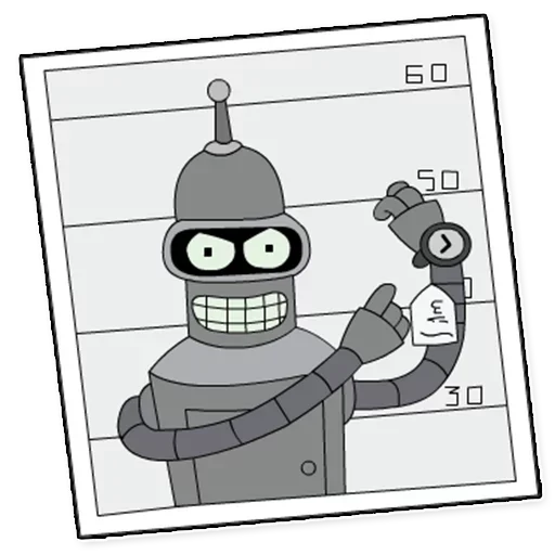 😕 Стикер «Futurama» для Telegram