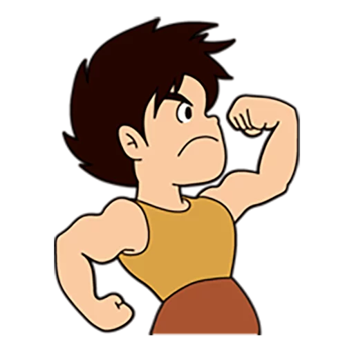 💪 Стикер «Conan, The Boy in Future» для Telegram