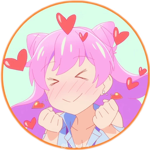 😍 Стикер «Fuufu Ijou, Koibito Miman Part 1» для Telegram