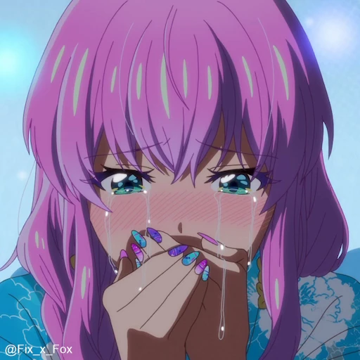 😭 Стикер «Fuufu Ijou, Koibito Miman Part 1» для Telegram