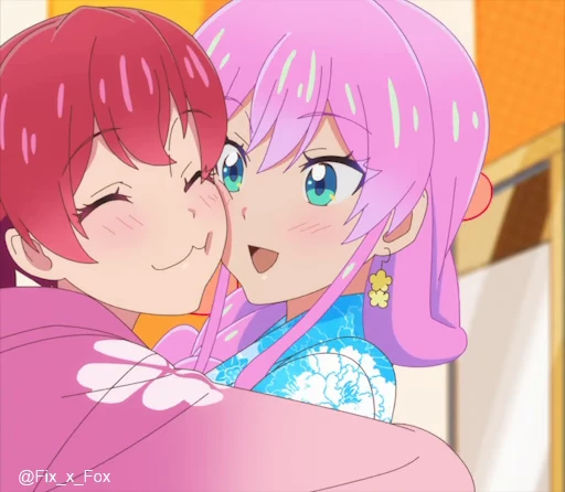 🤗 Стикер «Fuufu Ijou, Koibito Miman Part 1» для Telegram