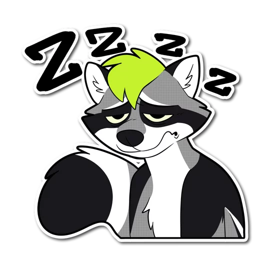 💤 Стикер «Fuze» для Telegram
