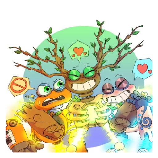 🤖 Стикер «My Singing Monsters» для Telegram