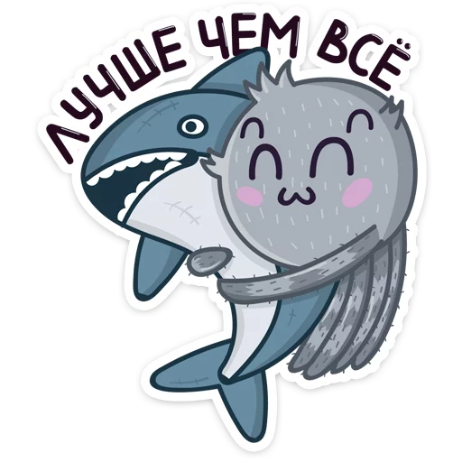 🐬 Стикер «Паучок Фаззи» для Telegram