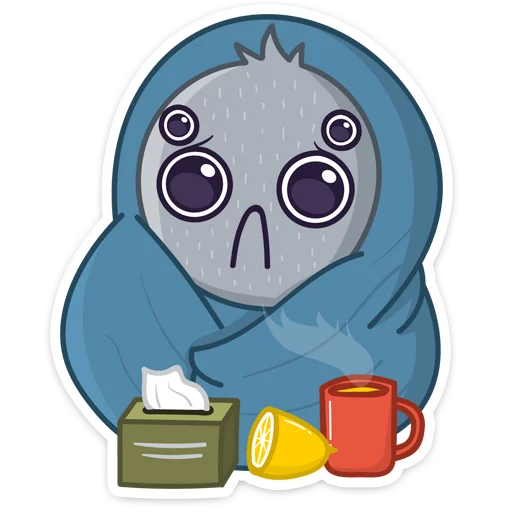 🤒 Стикер «Паучок Фаззи» для Telegram