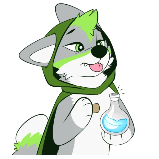 🧪 Стикер «Fylwind» для Telegram