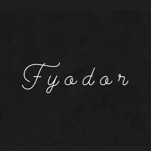 ♠️ Стикер «Fyodor Manga» для Telegram