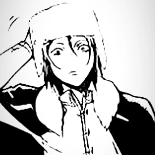 ♠️ Стикер «Fyodor Manga» для Telegram