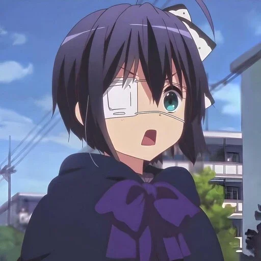 😧 Стикер «Rikka Takanashi» для Telegram