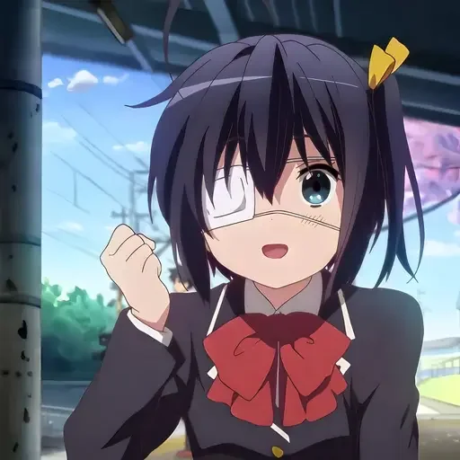 Стикерпак Rikka Takanashi для Telegram