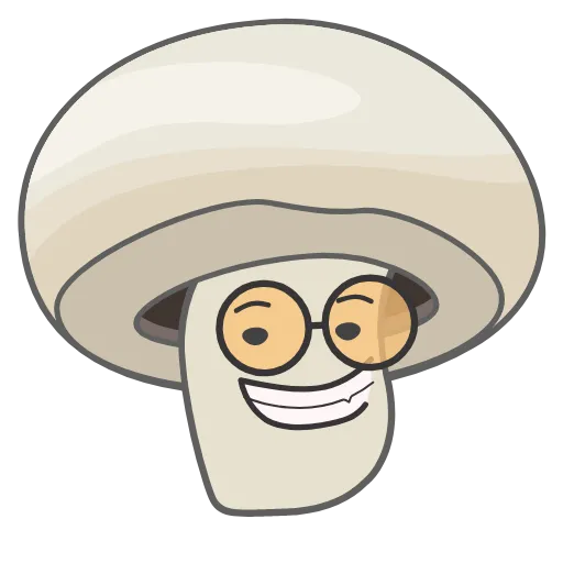 😏 Стикер «Nice Mushrooms» для Telegram