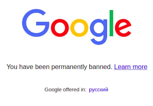 😵 Стикер «Google» для Telegram