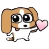 Стикер 19 Puppy