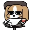 Стикер 24 Puppy