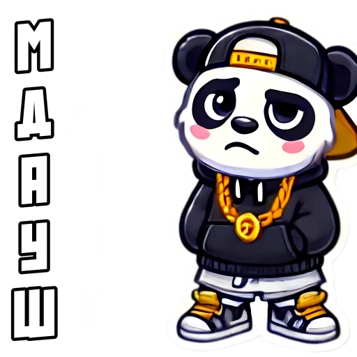 😬 Стикер «G Panda» для Telegram