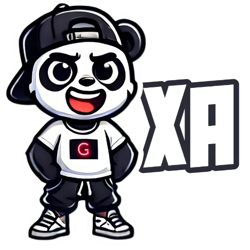 👍 Стикер «G Panda» для Telegram