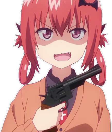 😈 Стикер «Gabriel Dropout» для Telegram