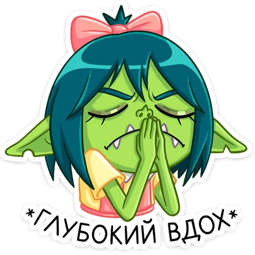 😑 Стикер «Габи» для Telegram