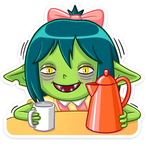 ☕️ Стикер «Габи» для Telegram