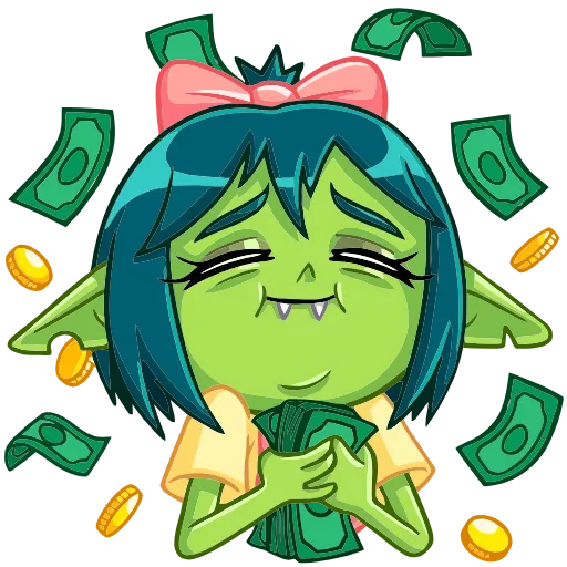 🤑 Эмодзи «Габи» для Telegram