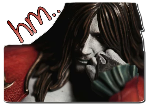 🤔 Стикер «Gabriel Belmont & Alucard [รקร]» для Telegram
