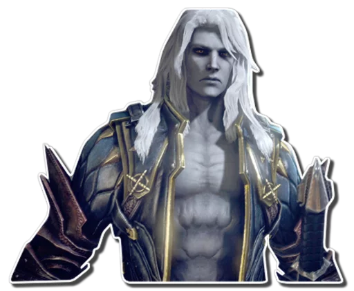 😶 Стикер «Gabriel Belmont & Alucard [รקร]» для Telegram