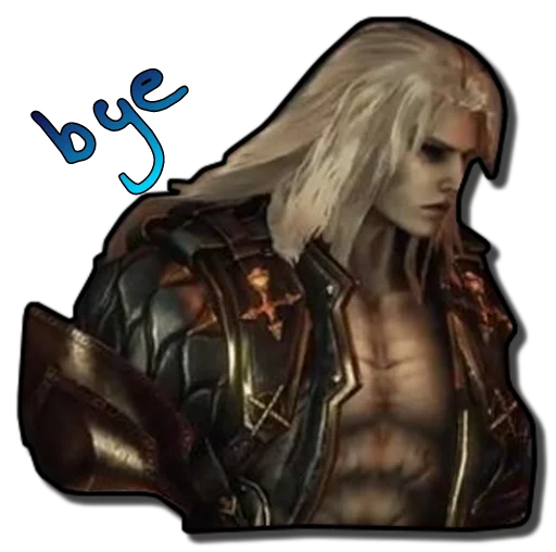 👋 Стикер «Gabriel Belmont & Alucard [รקร]» для Telegram