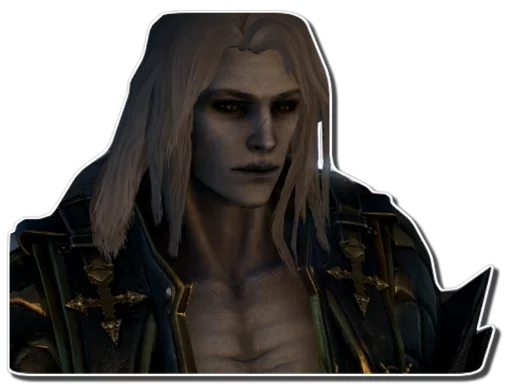 😕 Стикер «Gabriel Belmont & Alucard [รקร]» для Telegram