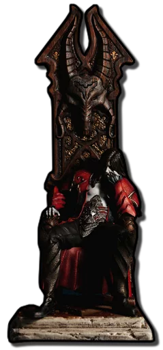 🤴 Стикер «Gabriel Belmont & Alucard [รקร]» для Telegram