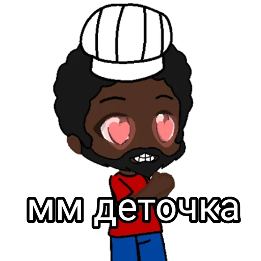 😍 Стикер «гача срача» для Telegram