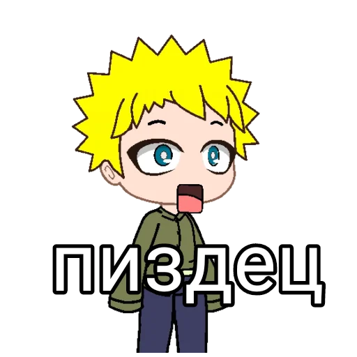 😧 Стикер «гача срача» для Telegram