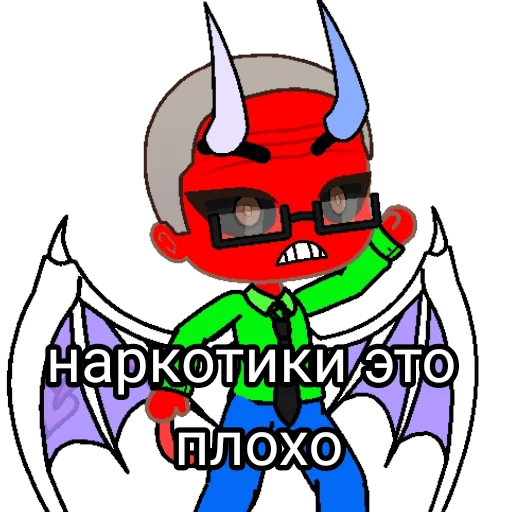😡 Стикер «гача срача» для Telegram