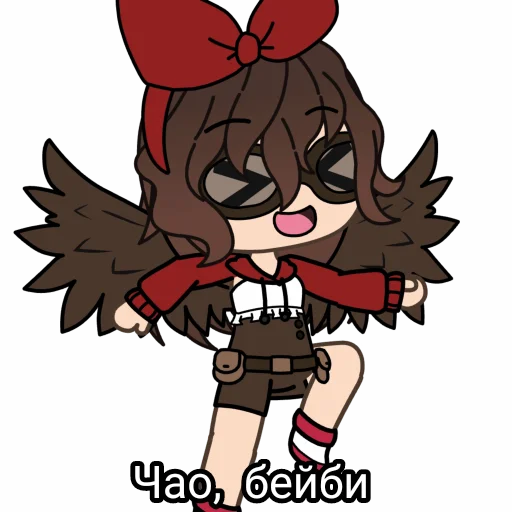 😊 Стикер «ГАЧИМУЧИ С ЭМБЕР» для Telegram