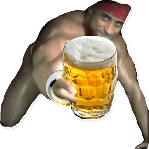 🍺 Стикер «Gachimuchi» для Telegram