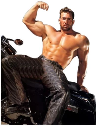 💪 Стикер «GachimuchiHD» для Telegram