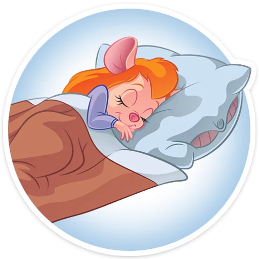 😴 Стикер «Гаечка» для Telegram