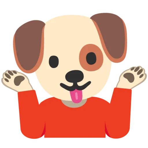 🐶 Стикер «Гав гав» для Telegram