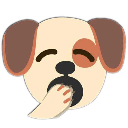 🍽 Стикер «Гав гав» для Telegram