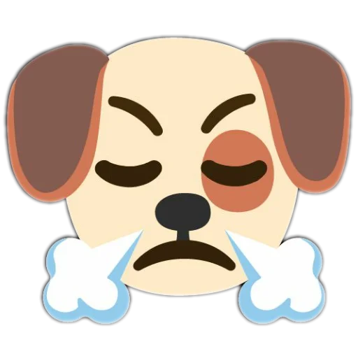 🍽 Стикер «Гав гав» для Telegram