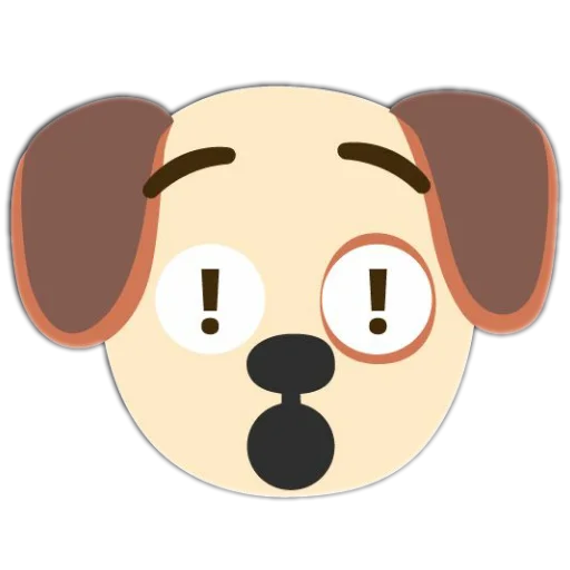 🍽 Стикер «Гав гав» для Telegram