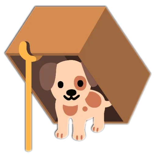 🐶 Стикер «Гав гав» для Telegram