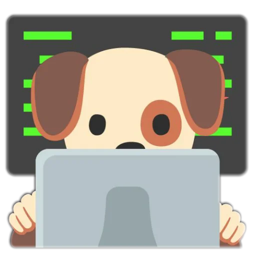 📱 Стикер «Гав гав» для Telegram