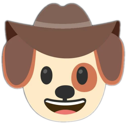 🎩 Стикер «Гав гав» для Telegram
