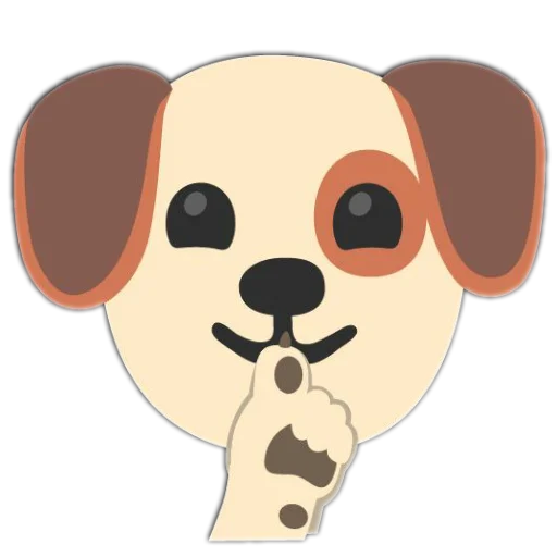🙂 Стикер «Гав гав» для Telegram