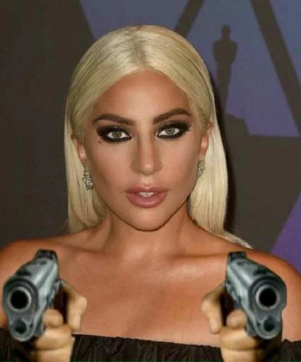🚨 Стикер «Lady Gaga Memes» для Telegram
