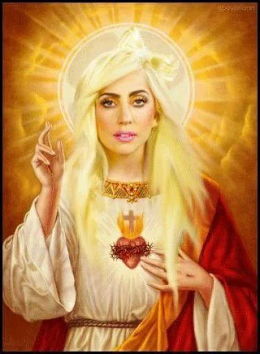 🚨 Стикер «Lady Gaga Memes» для Telegram