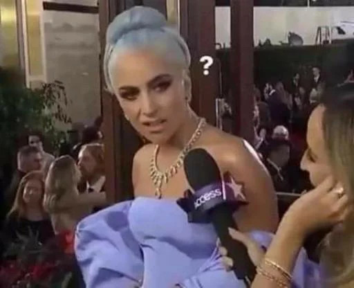 🚨 Стикер «Lady Gaga Memes» для Telegram