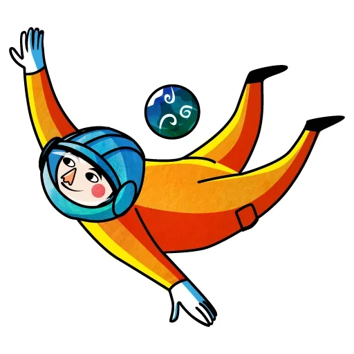 🚀 Стикер «Kosmos Gagarin» для Telegram