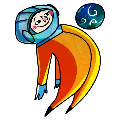🙂 Стикер «Kosmos Gagarin» для Telegram